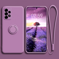 Case Motorola com Anel Magnético + Cordão