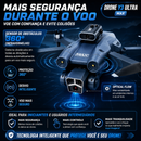 Drone Y3 Ultra Câmera HD Brushless Sensor Obstáculos 360° Dobrável Optical Flow Controle App