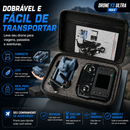 Drone Y3 Ultra Câmera HD Brushless Sensor Obstáculos 360° Dobrável Optical Flow Controle App