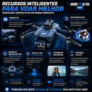 Drone Y3 Ultra Câmera HD Brushless Sensor Obstáculos 360° Dobrável Optical Flow Controle App