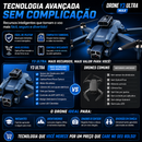 Drone Y3 Ultra Câmera HD Brushless Sensor Obstáculos 360° Dobrável Optical Flow Controle App