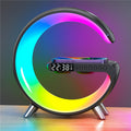 Carregador sem fio com Led RGB - Carregamento Rápido